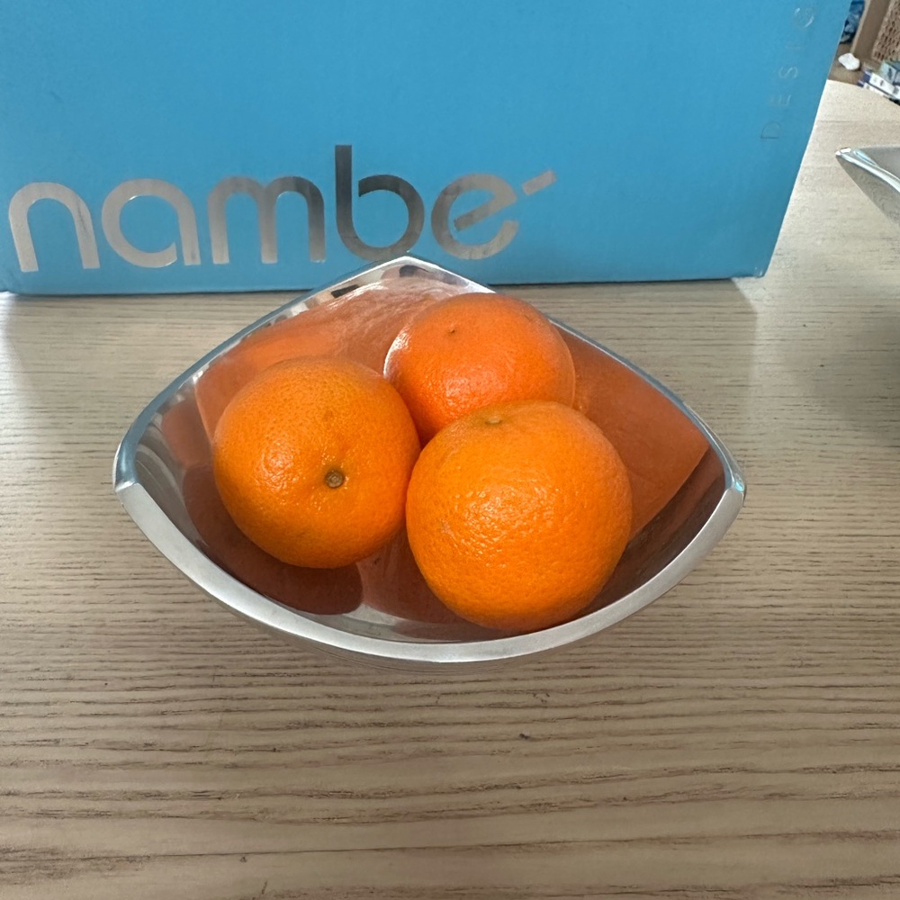 Nambe Tri-Corner Bowl - 6in